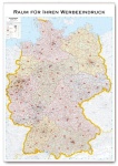 Postleitzahlenkarte Deutschland