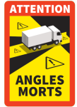 Toter-Winkel Aufkleber 5er Pack